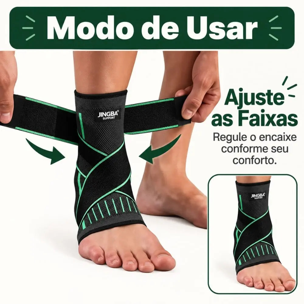 Tornozeleira Torvex
tornozeleira de compressão
tornozeleira com faixas cruzadas
tornozeleira com faixa ajustável
tornozeleira ajustável
suporte para tornozelo
