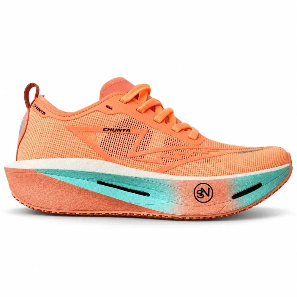 Tênis Carbon Marathon Chunta Com Placa De TPU E Amortecimento EVA